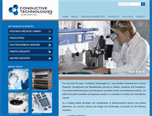 Tablet Screenshot of conductivetech.com